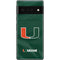 University of Miami Green Jersey Google Pixel 6 Pro Skin
